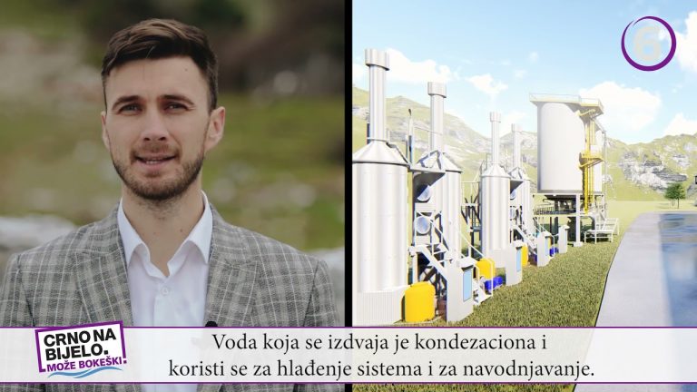 Tomović iz Crno na bijelo – Može Bokeški: Izgradnjom reciklažnog centra za termičku obradu i uništavanje otpada otvorićemo 100 radnih mjesta