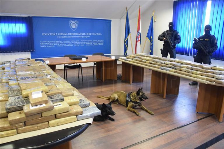 Zapljena 575 kilograma kokaina u Pločama među najvećima u hrvatskoj povijesti