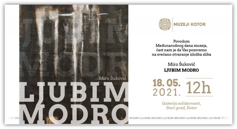 Izložba likovnih radova “Ljubim modro”