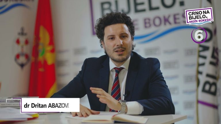 Abazović: Podrška koaliciji Crno na bijelo – Može Bokeški je glas za evropski Novi i Crnu Goru