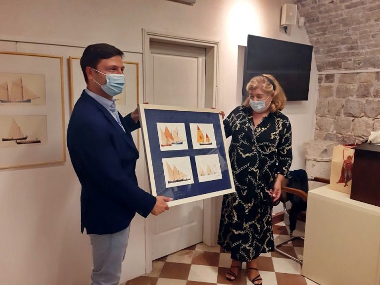 Izložbom „Terce jadranskih brodica“ nastavljena saradnja Krka i Kotora