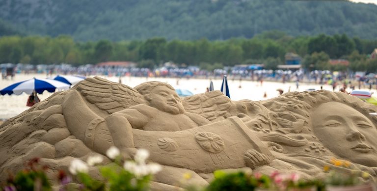 Festival skulptura od pijeska na jednoj od najljepših hrvatskih plaža