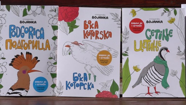 Crnogorska bojanka: Djeca daju svoje boje i pečat kulturnom nasljeđu, znamenitostima i prirodi Crne Gore