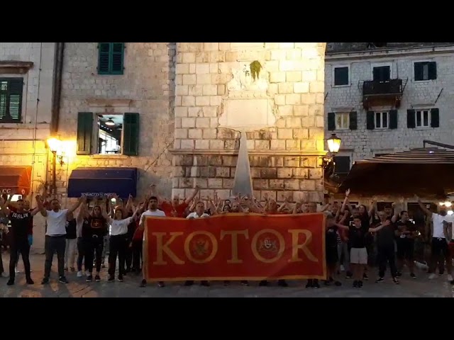 Kotor- protest zbog skrnavljenja spomenika heroju Ljubu Čupiću