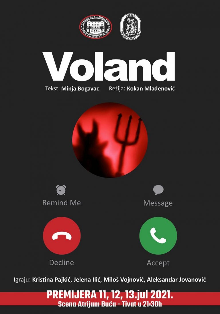 Predstava “Aplikacija Voland” tri dana na Puragtorijama