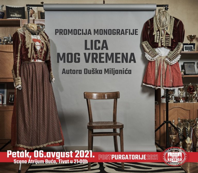 Tivat : Promocija monografije “Lica mog vremena” Duška Miljanića