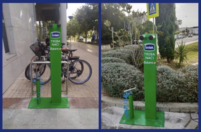 Postavljene samouslužne stanice za bicikla