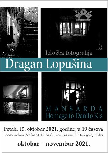 Izložba fotografija Dragana Lopušine u Budvi