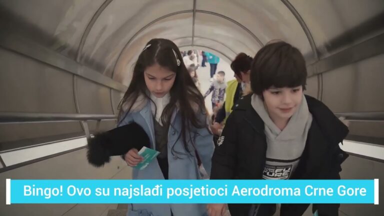 “Let u bolju budućnost”: Nikad veća gužva na tivatskom aerodromu, ovo su naši najslađi posjetioci