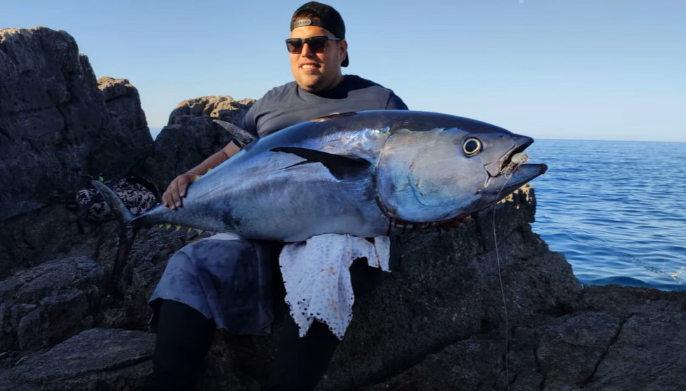 Sa obale na Luštici ulovio tunu tešku 52 kg