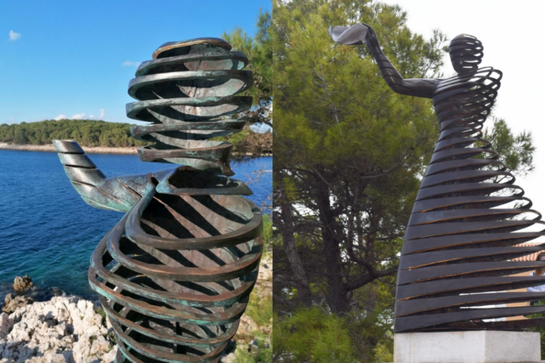 Vandalizam na Lošinju: Kipu žene pomorca netko odsjekao ruku