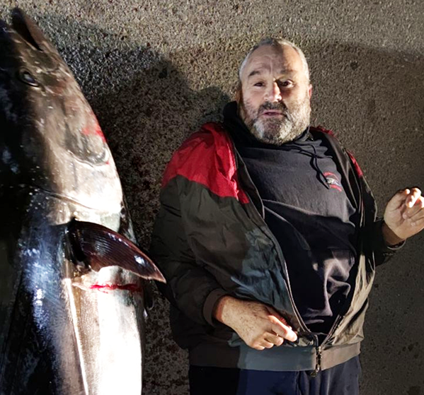 Ulov mjeseca, decembar – tuna 120 kilograma