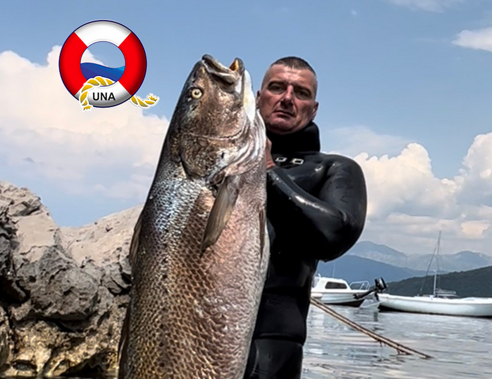 Ulov mjeseca maj Bošku Griviću za hamu od 26,5 kg