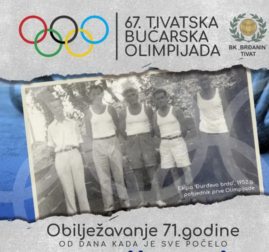 Tivat – Obilježavanje 71. godine od kada je počelo organizovano takmičenje u bućanju