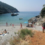 Pogled na plažu Zagorski pijesak