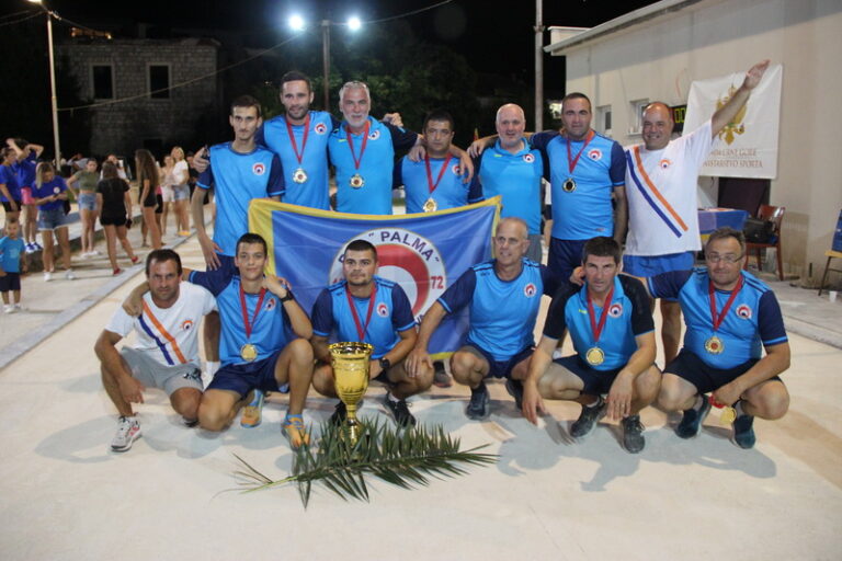 Boćarski klub Palma šampion Crne Gore