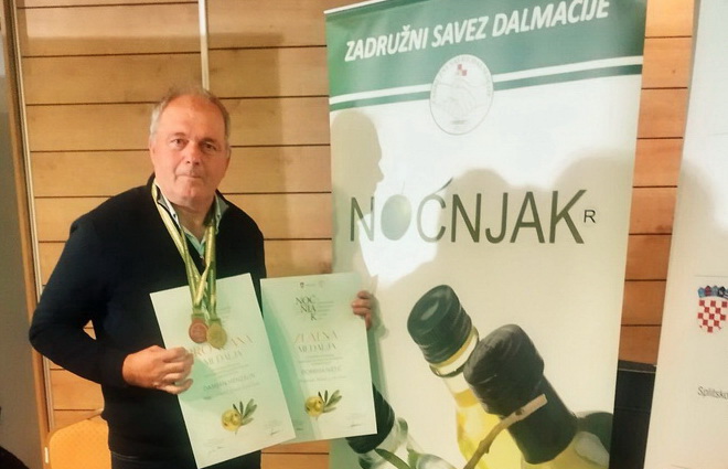 Maslinarima iz Boke tri medalje na manifestaciji maslinara i uljara, Noćnjak 2025. na Rabu