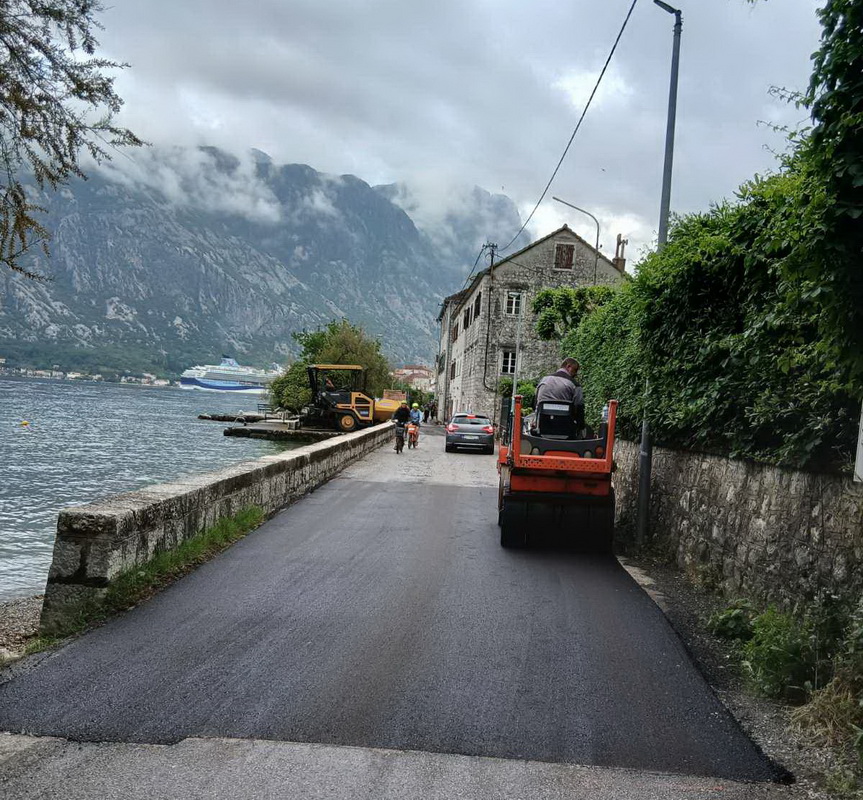 Put od Kotora do Stoliva – sanirane rupe te izvršeno djelimično asfaltiranje putne dionice Put od Kotora do Stoliva – sanirane rupe te izvršeno djelimično asfaltiranje putne dionice