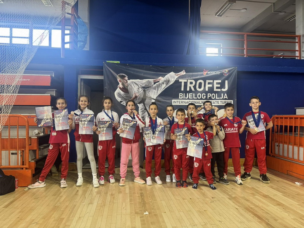 Sjajan nastup mladih bokeljskih karatista na turniru “Trofej Bijelog Polja“ Sjajan nastup mladih bokeljskih karatista na turniru “Trofej Bijelog Polja“