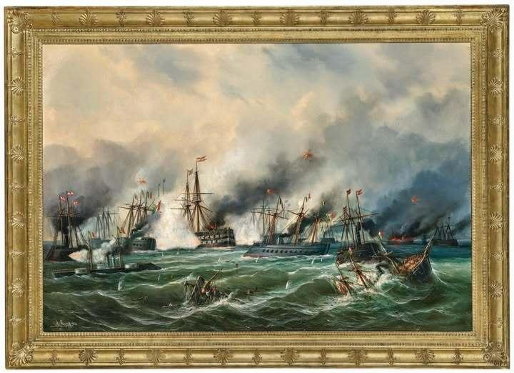 U muzejski postav pulskog Aquariuma ulazi slika Viškog boja iz 1866. godine U muzejski postav pulskog Aquariuma ulazi slika Viškog boja iz 1866. godine