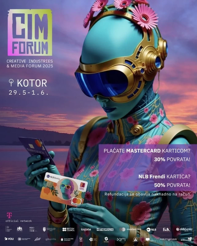 CIM Forum – Kotor postaje epicentar kreativnih industrija i medija od 29. maja do 1. juna CIM Forum – Kotor postaje epicentar kreativnih industrija i medija od 29. maja do 1. juna