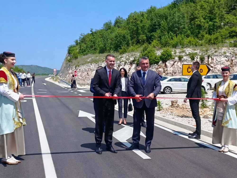 Otvoren put Cetinje-Čevo – dionica važna za bolju povezanost Cetinja i Nikšića