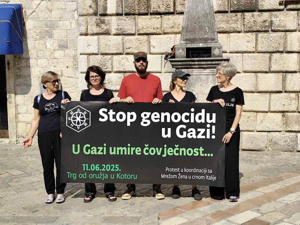 Protiv genocida u Gazi – na Trgu od oružja Protiv genocida u Gazi – na Trgu od oružja