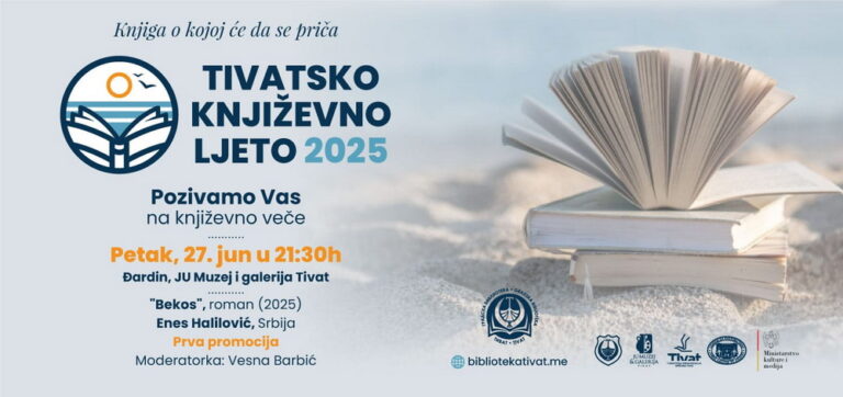 Promocija romana “Bekos” Enesa Halilovića