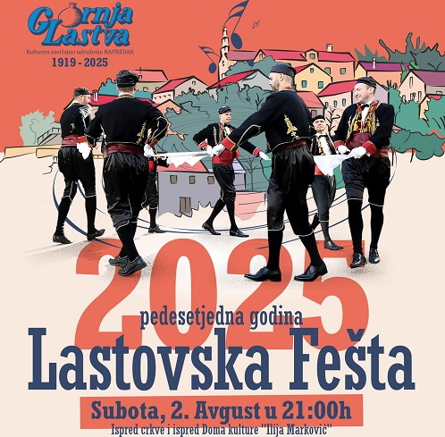 Tradicionalna 51. Lastovska fešta u subotu, 1. avgusta