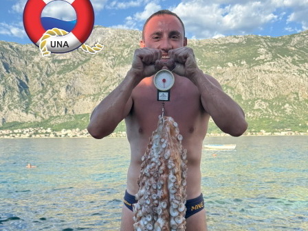 Ulov mjeseca jun – hobotnica 11.5 kg