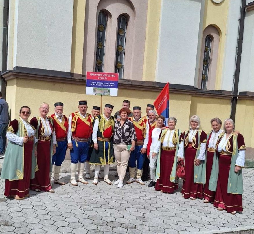 Pjevači iz Grblja na Saboru u Vojkovićima Pjevači iz Grblja na Saboru u Vojkovićima