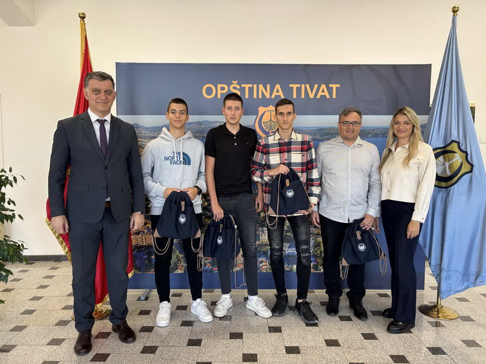 Opština Tivat – Prijem za uspješne mlade bućare Opština Tivat – Prijem za uspješne mlade bućare