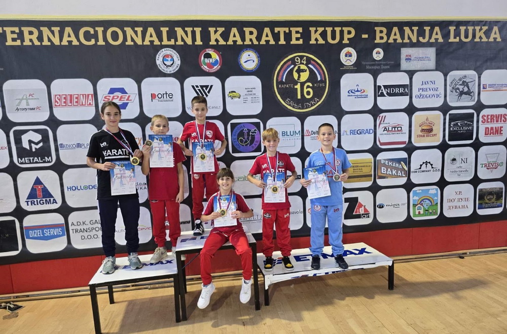 Bokeljski karatisti sjajni u Banja Luci Bokeljski karatisti sjajni u Banja Luci