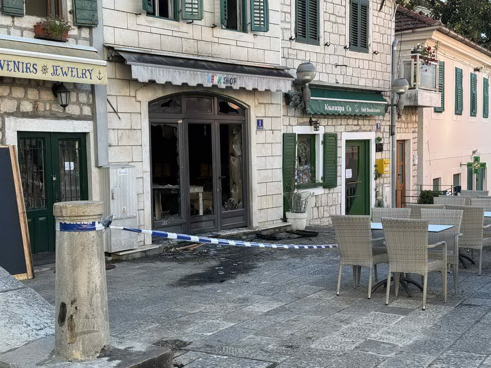 Zapaljena radnja turskog državljanina u Herceg Novom Zapaljena radnja turskog državljanina u Herceg Novom