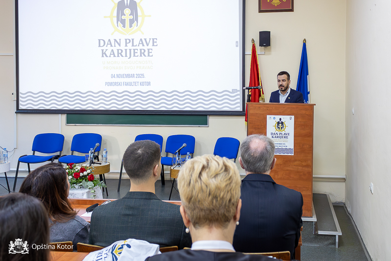 Dan plave karijere – Jokić: Kotor, kao grad pomoraca, nosi obavezu da tu tradiciju nastavi i prenese budućim generacijama Dan plave karijere – Jokić: Kotor, kao grad pomoraca, nosi obavezu da tu tradiciju nastavi i prenese budućim generacijama