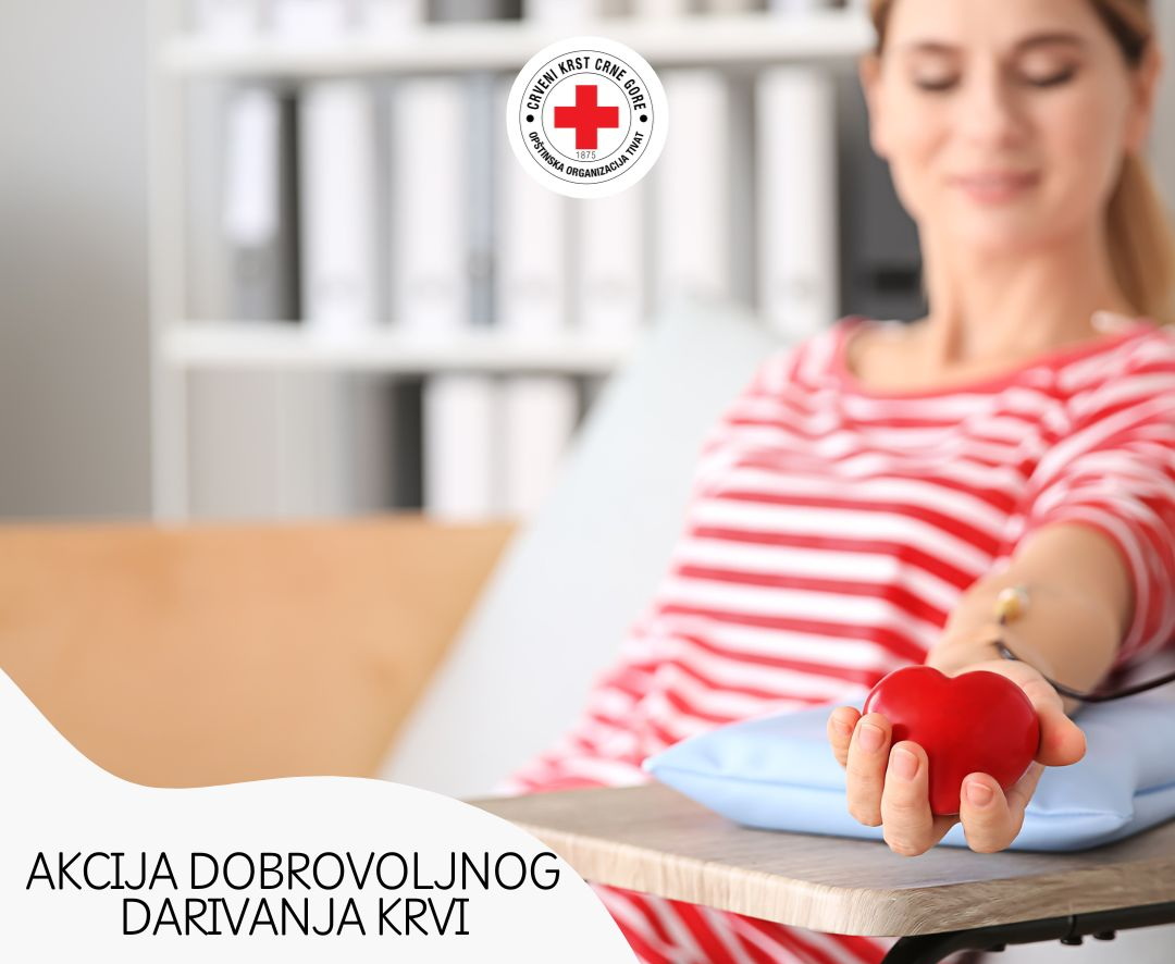 Tivat – Akcija dobrovoljnog davanja krvi, srijeda 17. decembar Tivat – Akcija dobrovoljnog davanja krvi, srijeda 17. decembar