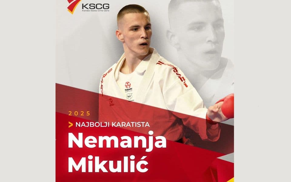 Član Karate kluba Bijela, Nemanja Mikulić karatista godine Član Karate kluba Bijela, Nemanja Mikulić karatista godine