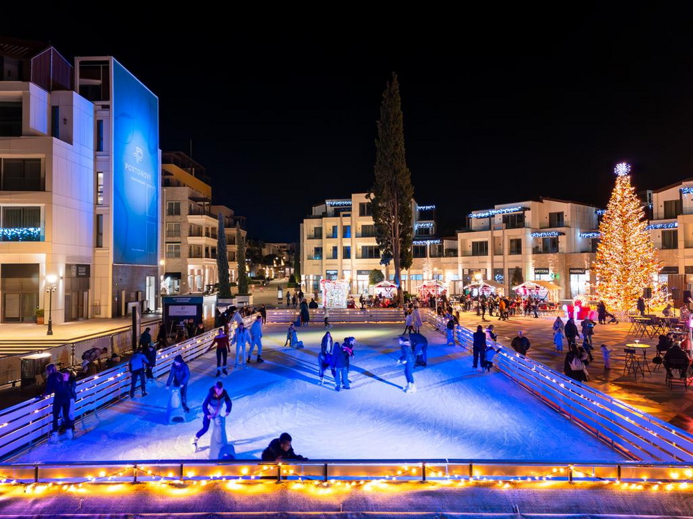 Otvoreno klizalište u srcu Portonovog (Video)