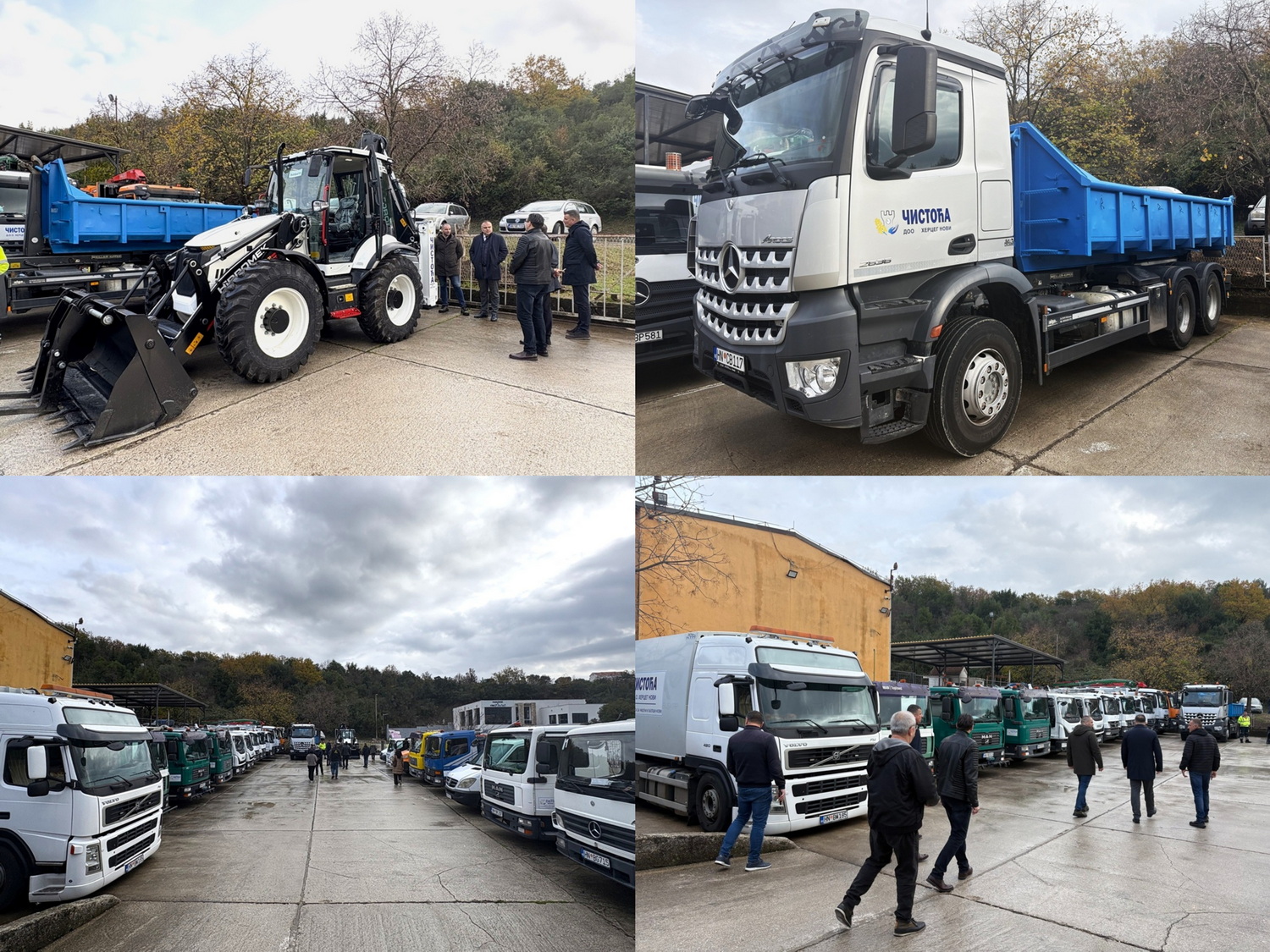 Četiri nova vozila za čistiji Herceg Novi Četiri nova vozila za čistiji Herceg Novi