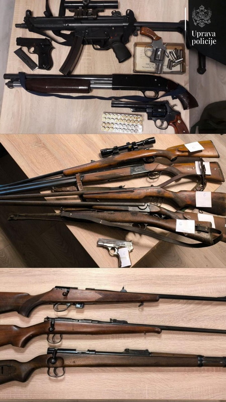Građani za godinu predali više od 4.100 komada oružja Građani za godinu predali više od 4.100 komada oružja