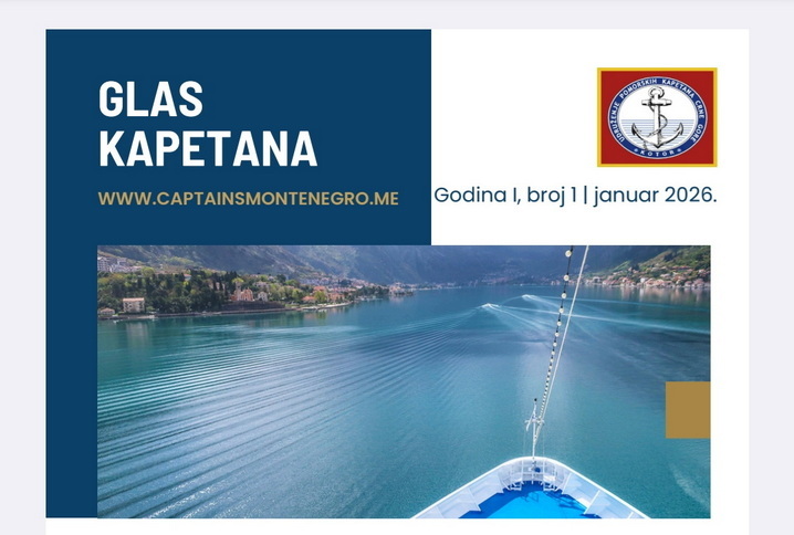 “Glas kapetana”- izašao prvi broj glasila Udruženja pomorskih kapetana