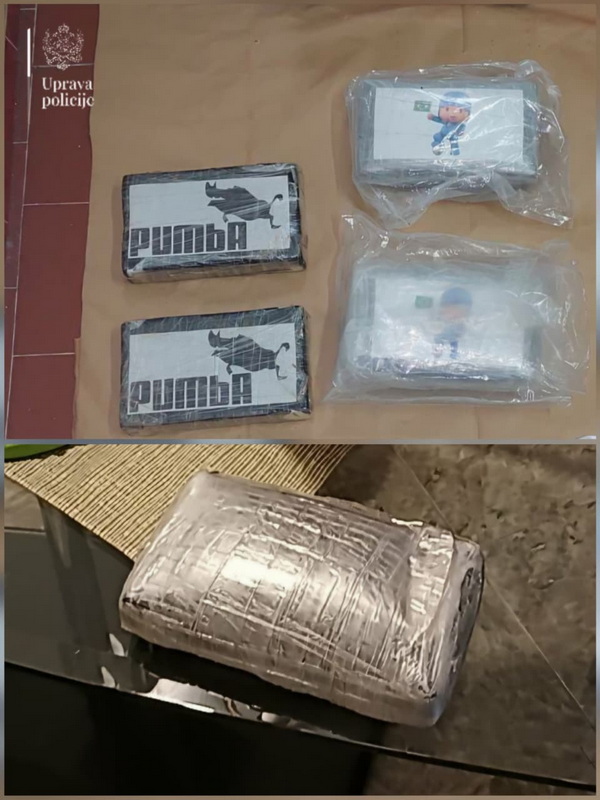 Uhapšen Kotoranin, kod njega pronađeno oko 4.5 kilograma kokaina i pištolj Uhapšen Kotoranin, kod njega pronađeno oko 4.5 kilograma kokaina i pištolj