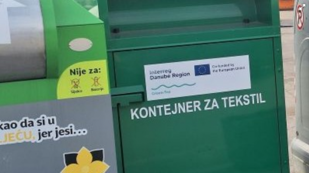 U Sarajevu postavljeni digitalizovani kontejneri za tekstilni otpad U Sarajevu postavljeni digitalizovani kontejneri za tekstilni otpad