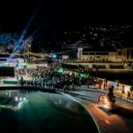 Završnica 57 Praznika mimoze, dron foto Miloš Samardžić