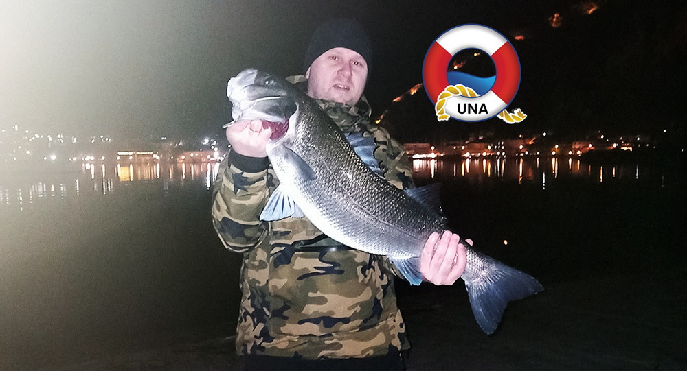 Ulov mjeseca februar brancin 7.2 kg