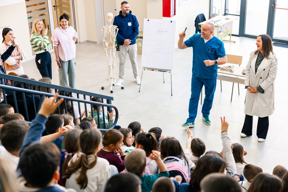 Edukativno predavanje povodom Svjetskog dana zdravlja u OŠ “Branko Brinić” Edukativno predavanje povodom Svjetskog dana zdravlja u OŠ “Branko Brinić”