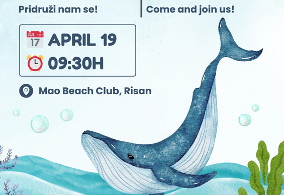 Akcija čišćenja obale u Risnu 19. aprila